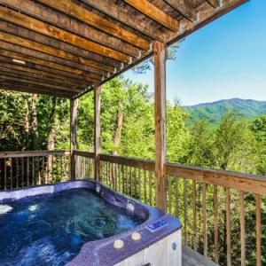 Majestic View 1 Bedroom Sleeps 2 Jetted Tub Mountain View Hot Tub
