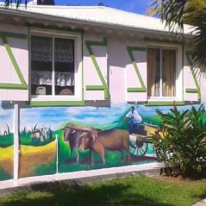 Bungalow with vv2 bedrooms in SainteRose with shared pool terrace and WiFi Guadeloupe 