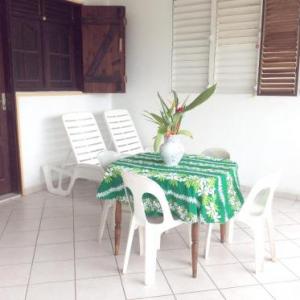Appartement d'une chambre avec jardin clos et wifi a Petit Canal a 8 km de la plage