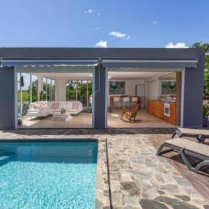 Villa with 2 bedrooms in Sainte Rose with wonderful sea view private pool enclosed garden 