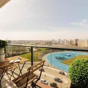 Modern deco apartment with balcony Lisbon
