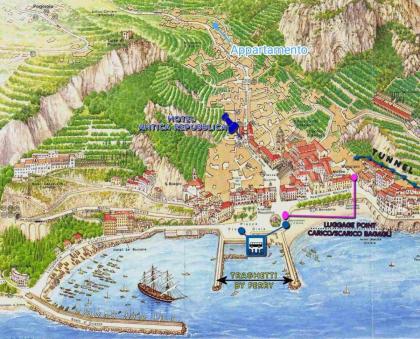 Apartament CARPEDIEM in Amalfi center with 59 steps-gradini at 650mt from the sea - image 3