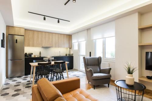 Modern Minimalist 3BD Apartment in Hilton District by UPSTREET - main image