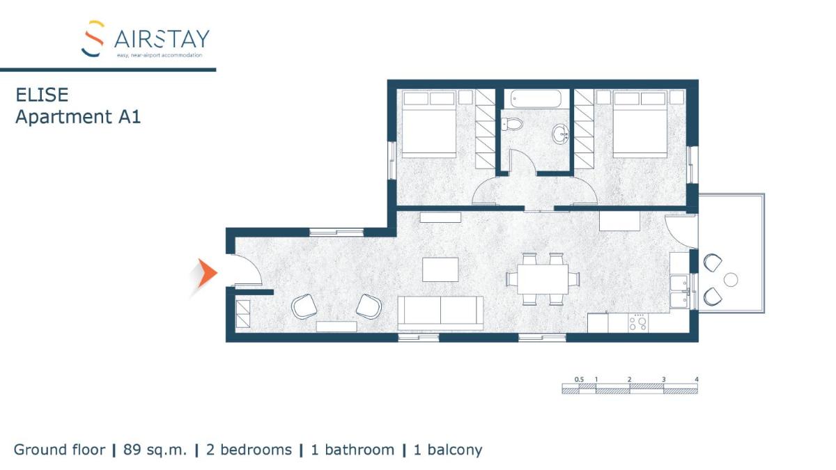 Elise Apartment Airport by Airstay - image 3
