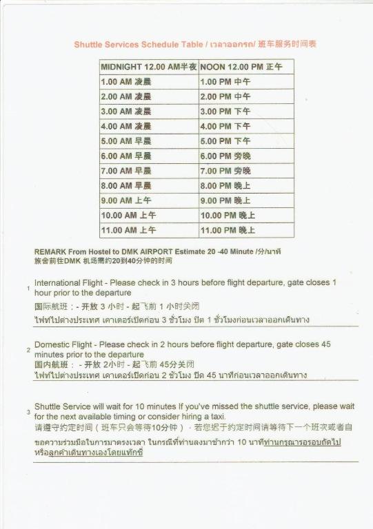 Hoppers Place Donmuang Hostel - image 2