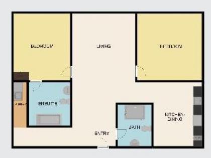 Spacious two-bedroom apartment with full amenities - image 13