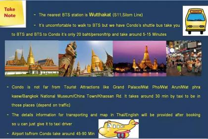 42sqm near Wutthakat BTS/15 min  wifi 1000/200MB - image 3