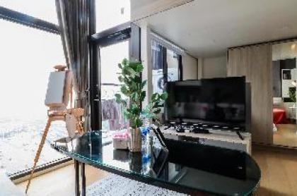 ?hiii?Loft Apt.@CBD/MRTPhetchaburi/Pharma9-BKK081