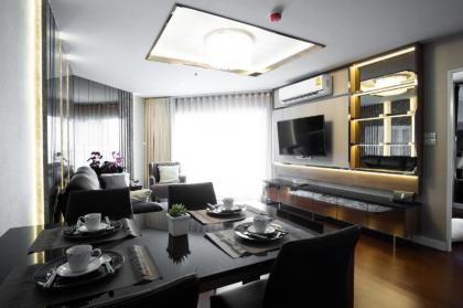 LuxuryDuplex belle condo/Subway Rama9/3BR/BKK/Wifi 