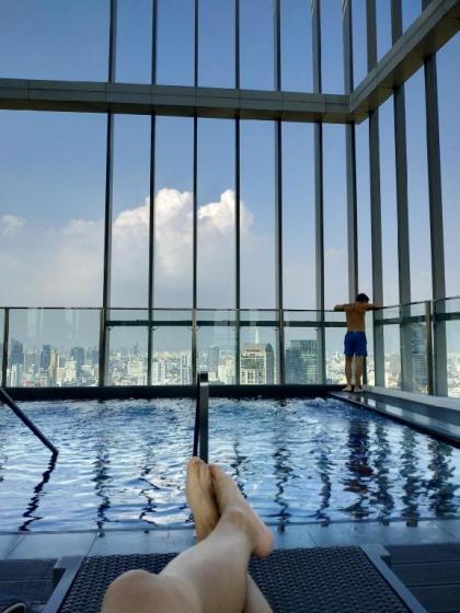 Rooftop pool gym  luxury cozy condo near BTS 716 - image 24
