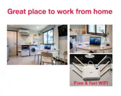 S3 Silom central large room full kitchen WIFI - image 20