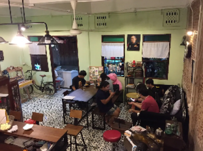 Family room in old Chinatown 