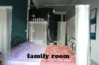 Family room in old Chinatown 
