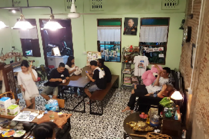 Family room in old Chinatown 