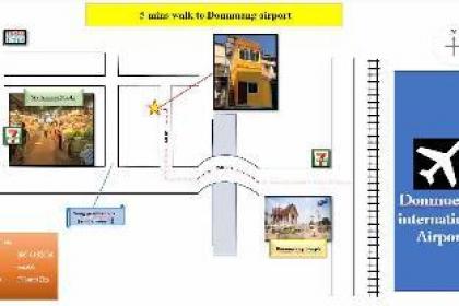 Yellow Guest house Donmuang airport 2 - image 4
