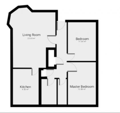 419 Luminous 2 bedroom apartment in the heart of Edinburgh's Old Town - image 2