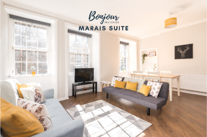 New Town 2 BR-1 BA George St 150m - Free Parking