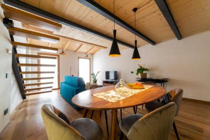 Industrial design loft with outdoor living terrace - image 21