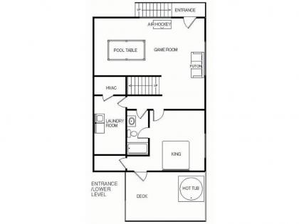 Great Expectations 3 Bedrooms Fireplace Pool Table Hot Tub Sleeps 10 - image 8