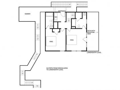 Away From it All 3 Bedrooms Sleeps 10 Jetted Showers WiFi Arcade - image 11