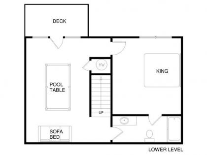 Trail’s End 2 Bedrooms Hot Tub Jetted Tub Gas Fireplace Sleeps 8 - image 10