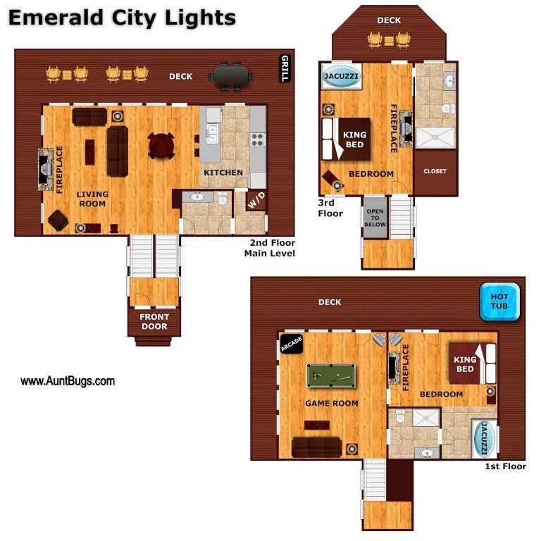 Emerald City Lights #203 by Aunt Bug's Cabin Rentals - image 3