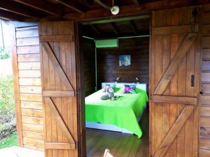 Bungalow with one bedroom in Capesterre Belle Eau with wonderful mountain view private pool enclosed garden 12 km from the beach - image 2
