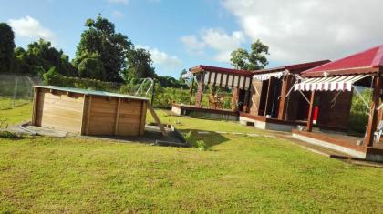Bungalow with one bedroom in Capesterre Belle Eau with wonderful mountain view private pool enclosed garden 12 km from the beach - image 7