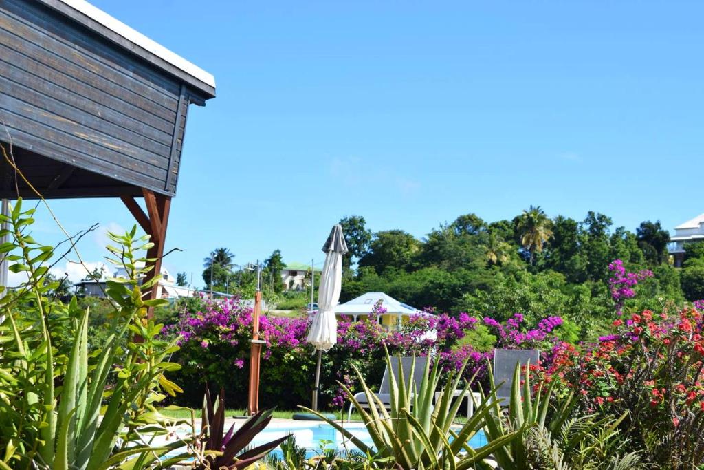 Villa d'une chambre avec piscine privee terrasse amenagee et wifi a Le Gosier a 1 km de la plage - main image