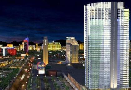 Palms Place Studio with Balcony & Strip View