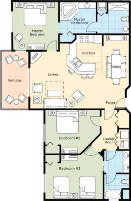 Wyndham Bonnet Creek- 3 Bd DLX - image 10