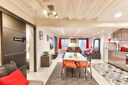 100 - Luxury 2 Bedroom - Beaubourg Marais