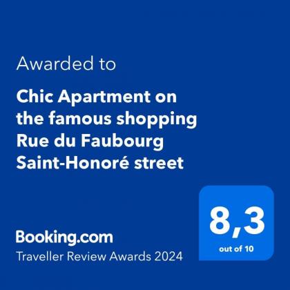 Chic Apartment on the famous shopping Rue du Faubourg Saint-Honoré street - image 13