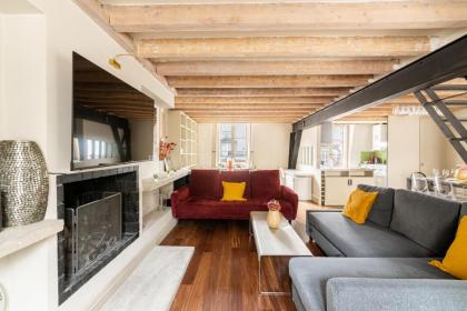 Appartement Quartier Mezzanine & 1BR Le Marais Temple Free Netflix