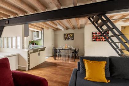 Appartement Quartier Mezzanine & 1BR Le Marais Temple Free Netflix - image 13