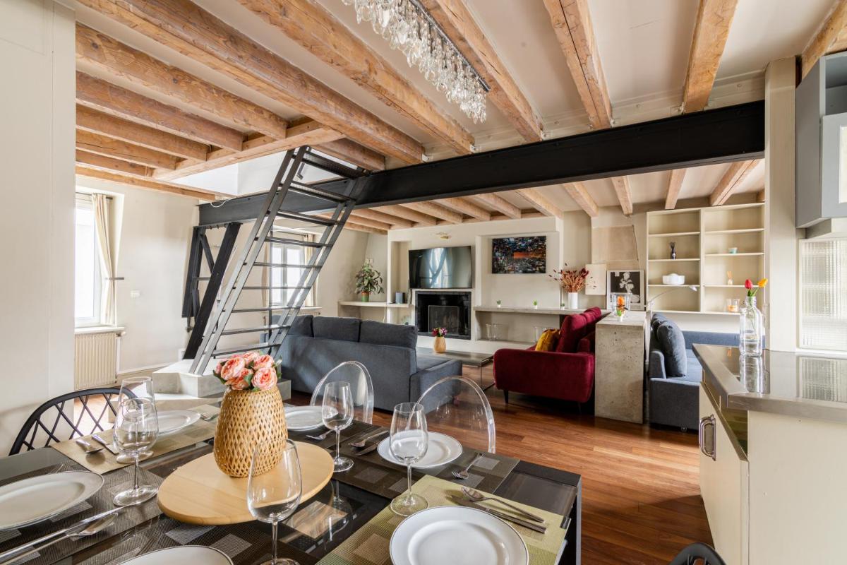 Appartement Quartier Mezzanine & 1BR Le Marais Temple Free Netflix - image 5