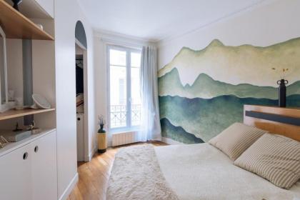 Bright & Tranquil 1BD Flat Montmartre!