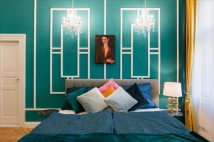 Inspired by Frida Colourful Prague Apartment