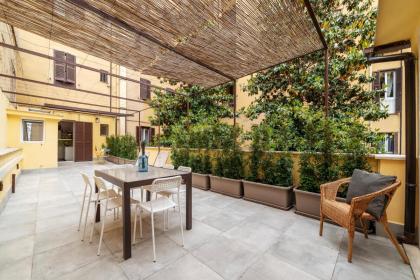 Magnolia terrace at Vatican Museum