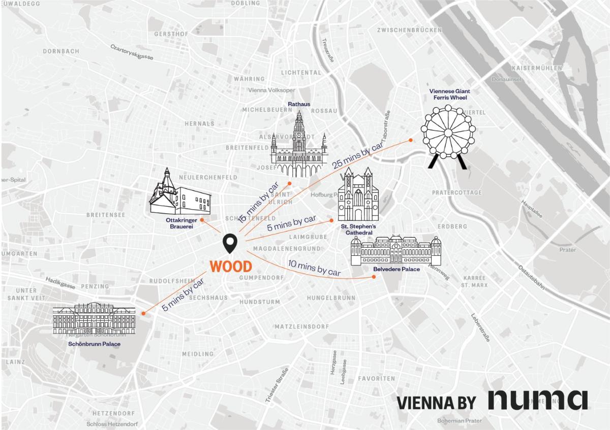 numa l Wood Rooms & Apartments - main image